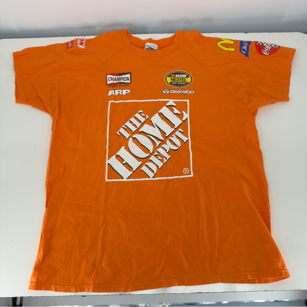 Vintage Winners Circle Orange Tony Stewart NASCAR T Shirt 2XL